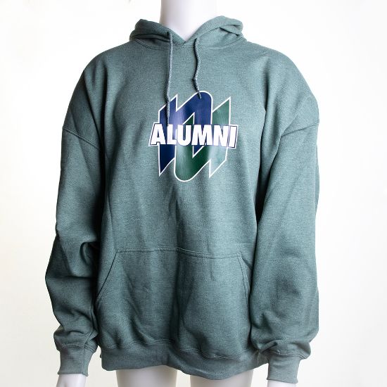 Nipissing Unisex Alumni Hoodie - Heather Green