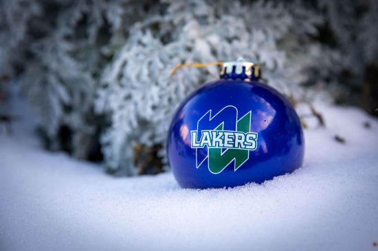 Lakers Blue Holiday Balls